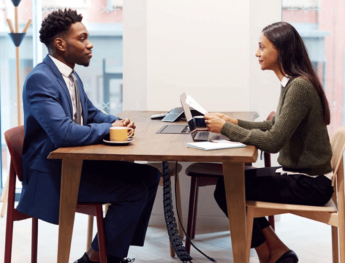 A-professional-being-take-through-mock-interview-session